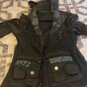 hooded light weight jacket
